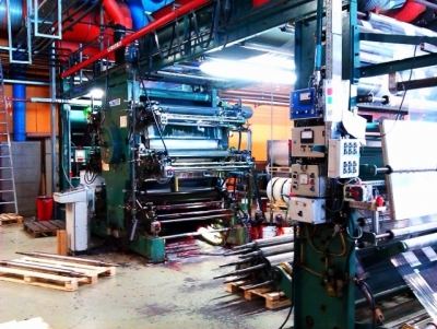 Printing press dismantling for KR Horsens Denmark