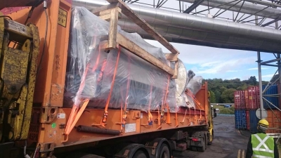 Packing and loading of transferred material - Tullis Russell