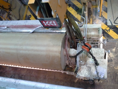 Paper machine PM2 in ��nekoski - removal of one coating station