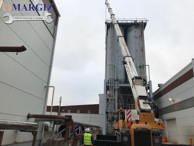 Further dismantling in AAC Plant