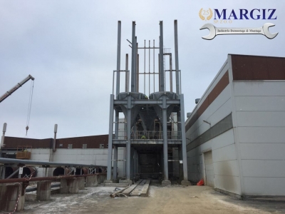 Silo's dismantling - AAC Plant, Latvia