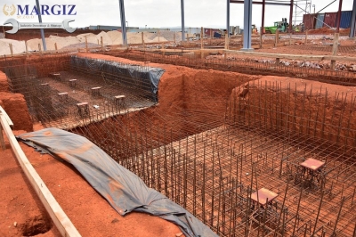Wizyta na miejscy budowy fabryki autoklawizowanego betonu kom�rkowego - Rwanda, Afryka