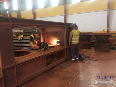 Maintenance works on Flakt Dryer in Spain - project progress