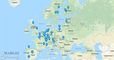 Map of our projects
