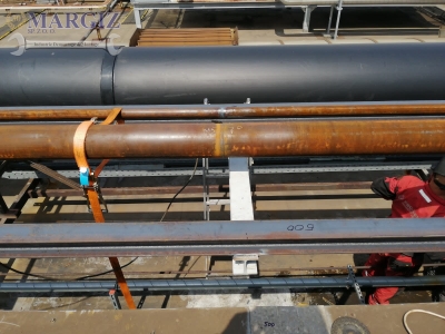 Completion of heat recovery pipeline in Germany