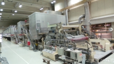 Paper mill dismantling in Aanekoski Finland