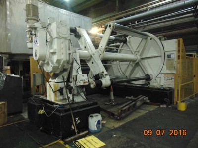 Cast coater dismantling - Tullis Russell