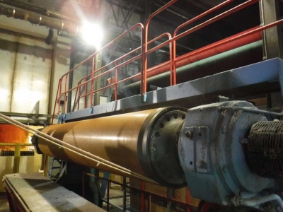 Paper machine A5 preparation and dismantling - Tullis Russell