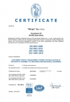 Margiz as ISO certificated company